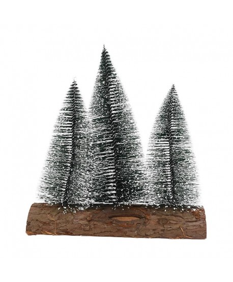 ΕΠΙΤΡΑΠΕΖΙΟ ΧΡΙΣΤΟΥΓΕΝΝΙΑΤΙΚΟ ΔΕΝΤΡΟ ΤΡΙΠΛΟ ΠΡΑΣΙΝΟ ΜΕ ΞΥΛΙΝΗ ΒΑΣΗ