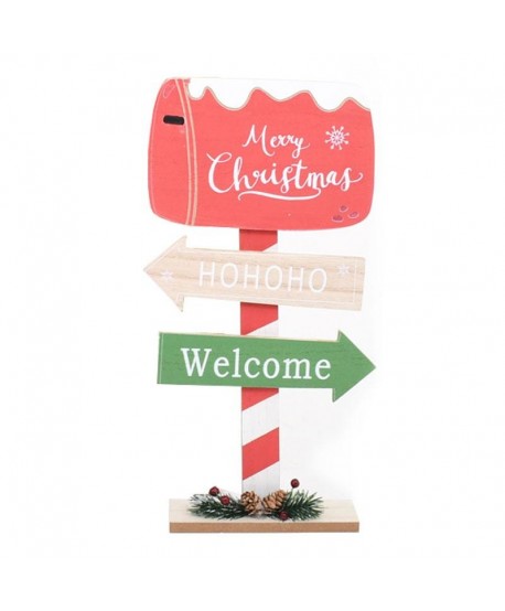 ΧΡΙΣΤΟΥΓΕΝΝΙΑΤΙΚΟ ΔΙΑΚΟΣΜΗΤΙΚΟ Merry xmas Welcome 22x6x43