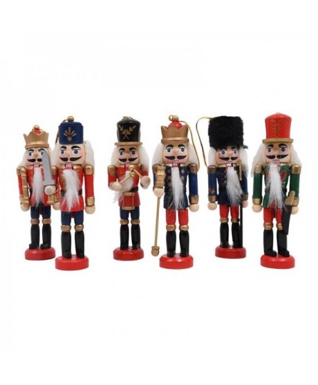 ΣΕΤ 6 ΧΡΙΣΤΟΥΓΕΝΝΙΑΤΙΚΑ ΣΤΟΛΙΔΙΑ Nutcracker 1201 ΔΙΑΦΟΡΑ ΧΡΩΜΑΤΑ 14x24εκ