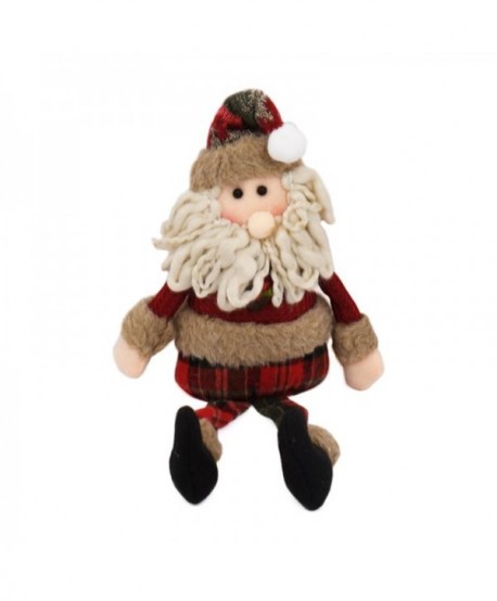 ΧΡΙΣΤΟΥΓΕΝΝΙΑΤΙΚΗ ΔΙΑΚΟΣΜΗΤΙΚΗ ΦΙΓΟΥΡΑ SANTA+SNOWMAN 12 ΚΟΚΚΙΝΟ ΠΡΑΣΙΝΟ 15x8x50εκ