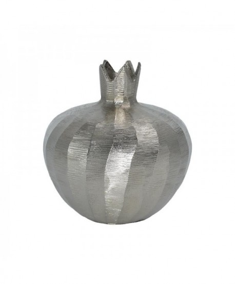 ΜΕΤΑΛΛΙΚΟ ΔΙΑΚΟΣΜΗΤΙΚΟ ΡΟΔΙ Fylliana Pomegranate ΝΙΚΕΛ ΧΡΩΜΑ 12x13εκ