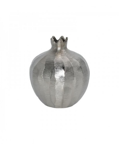 ΜΕΤΑΛΛΙΚΟ ΔΙΑΚΟΣΜΗΤΙΚΟ ΡΟΔΙ Fylliana Pomegranate ΝΙΚΕΛ ΧΡΩΜΑ 9x10εκ