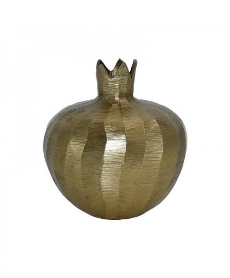 ΜΕΤΑΛΛΙΚΟ ΔΙΑΚΟΣΜΗΤΙΚΟ ΡΟΔΙ Fylliana Pomegranate ΧΡΥΣΟ ΧΡΩΜΑ 12x13εκ