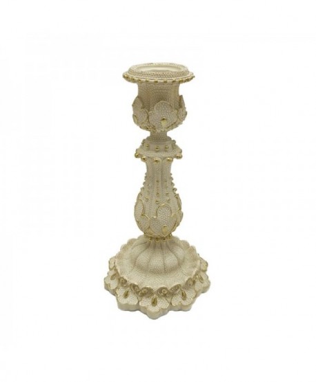 ΚΗΡΟΠΗΓΙΟ Fylliana Leaf ΧΡΥΣΟ ΧΡΩΜΑ 10x10x20εκ sls