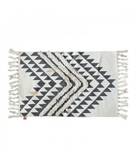 ΧΑΛΙ Fylliana 733 ΜΑΥΡΟ ΜΠΕΖ ΥΦΑΣΜΑ 60x90εκ rxt