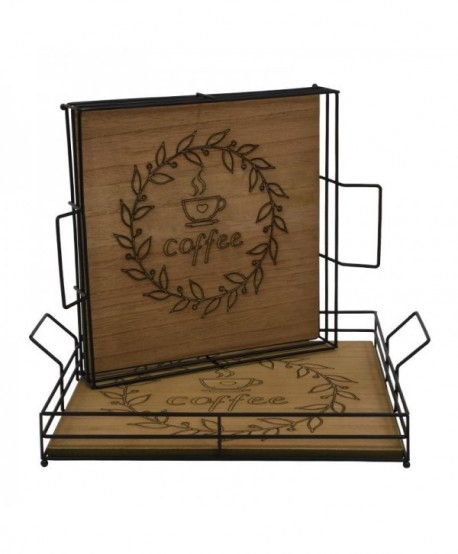 ΣΕΤ 2 ΔΙΣΚΟΙ Fylliana 560 ΦΥΣΙΚΟ ΧΡΩΜΑ MDF ΜΕΤΑΛΛΟ 39x32x8 + 35x28x7,5εκ