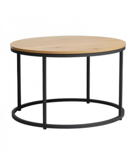 ΤΡΑΠΕΖΑΚΙ ΣΑΛΟΝΙΟΥ Fylliana Fonzy SONOMA ΧΡΩΜΑ 75x48εκ