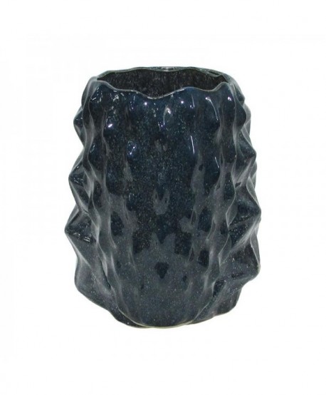 ΚΕΡΑΜΙΚΟ ΒΑΖΟ Fylliana Belinda ΜΠΛΕ ΧΡΩΜΑ 19x19x21εκ