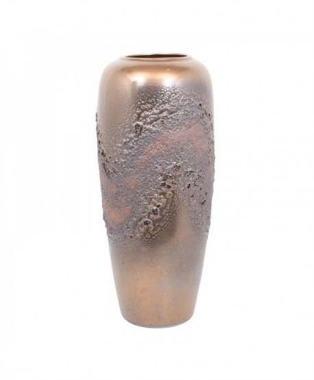 ΚΕΡΑΜΙΚΟ ΒΑΖΟ Fylliana FL9521 ΧΡΥΣΟ ΑΝΤΙΚΕ ΧΡΩΜΑ 60εκ