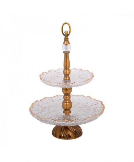 ΓΥΑΛΙΝΗ ΔΙΟΡΟΦΗ ΠΙΑΤΕΛΑ Fylliana FL309 ΔΙΑΦΑΝΟ ΜΠΡΟΝΖΕ ΧΡΩΜΑ