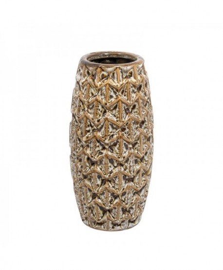 ΚΕΡΑΜΙΚΟ ΒΑΖΟ Fylliana FL22039 ΚΙΤΡΙΝΟ ΧΡΩΜΑ 12x23εκ