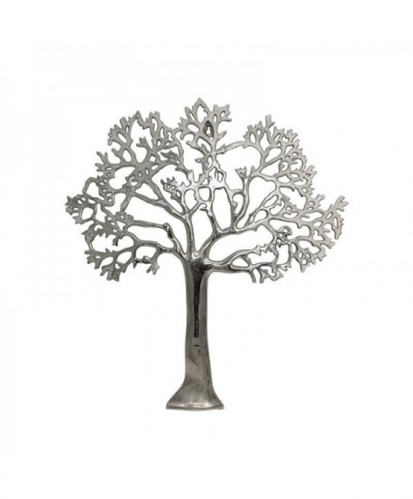 ΜΕΤΑΛΛΙΚΟ ΔΙΑΚΟΣΜΗΤΙΚΟ ΤΟΙΧΟΥ Fylliana TREE ΑΣΗΜΙ ΝΙΚΕΛ 55x3x60εκ