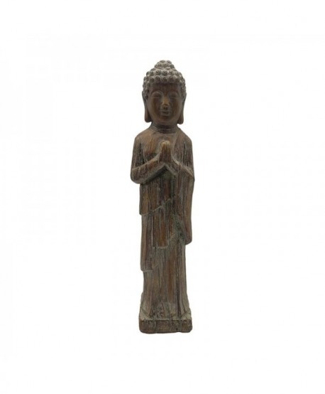 ΕΠΙΤΡΑΠΕΖΙΟ ΔΙΑΚΟΣΜΗΤΙΚΟ Fylliana Buddha 23695 ΚΑΦΕ ΧΡΩΜΑ 11x11x46,5εκ