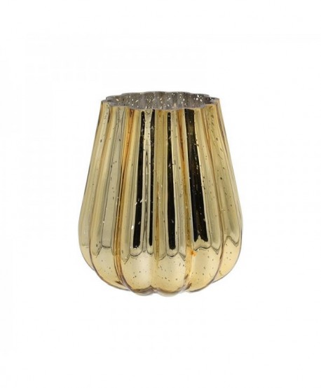 ΓΥΑΛΙΝΟ ΚΗΡΟΠΗΓΙΟ Fylliana FL1530 ΧΡΥΣΟ ΧΡΩΜΑ 19εκ