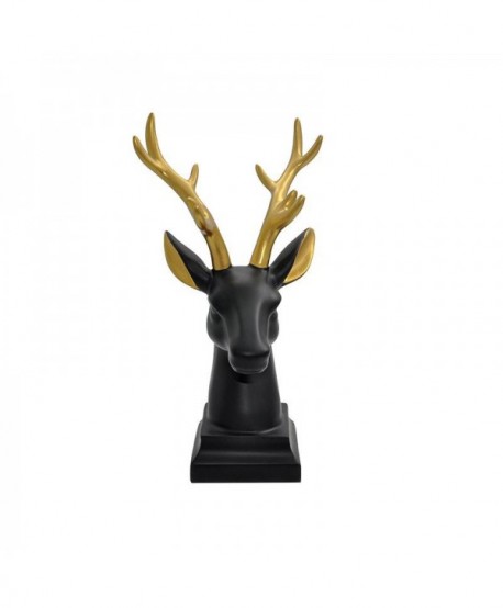 ΕΠΙΤΡΑΠΕΖΙΑ ΔΙΑΚΟΣΜΗΤΙΚΗ ΦΙΓΟΥΡΑ Fylliana FL8001 DEER ΜΑΥΡΟ ΧΡΥΣΟ ΧΡΩΜΑ 13x8x29εκ