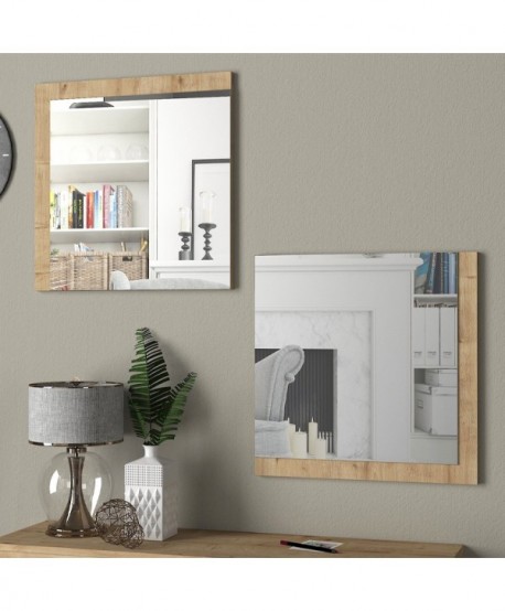 ΣΕΤ 2 ΚΑΘΡΕΦΤΕΣ ΤΟΙΧΟΥ Fylliana Charles SONOMA 60x60εκ