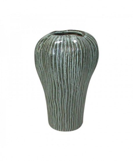 ΚΕΡΑΜΙΚΟ ΒΑΖΟ Fylliana 606728 ΣΙΕΛ ΧΡΩΜΑ 15x13,5x24,5εκ sls