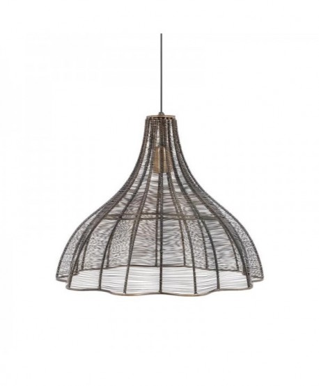 ΜΟΝΟΦΩΤΟ ΜΕΤΑΛΛΙΚΟ Fylliana Cage COPPER ΧΡΩΜΑ 45x35εκ sls