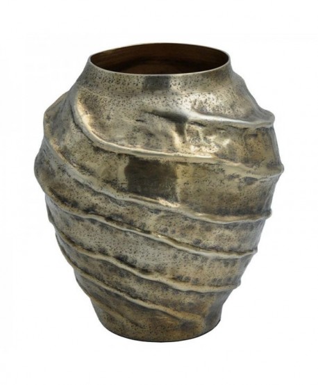 ΜΕΤΑΛΛΙΚΟ ΔΙΑΚΟΣΜΗΤΙΚΟ ΒΑΖΟ Fylliana FL1605 ΑΝΤΙΚΕ ΧΡΥΣΟ ΧΡΩΜΑ 25x29εκ