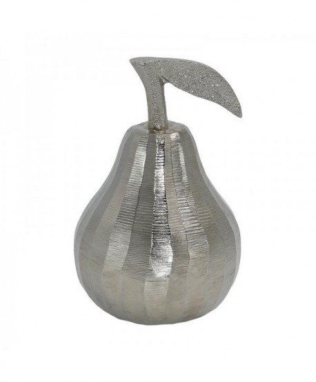 ΜΕΤΑΛΛΙΚΟ ΔΙΑΚΟΣΜΗΤΙΚΟ Fylliana Pear ΝΙΚΕΛ ΧΡΩΜΑ 11x16εκ