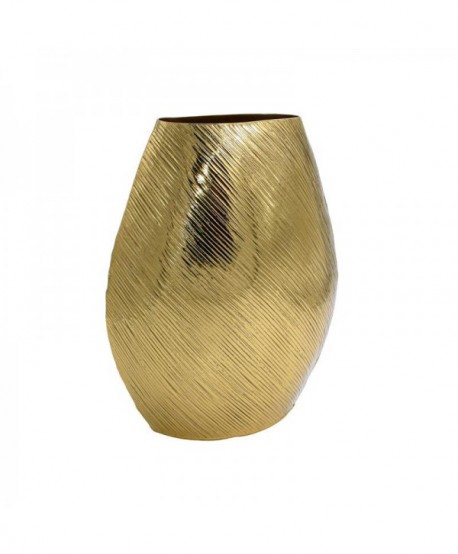 ΜΕΤΑΛΛΙΚΟ ΔΙΑΚΟΣΜΗΤΙΚΟ ΒΑΖΟ Fylliana FL7803 ΧΡΥΣΟ ΧΡΩΜΑ 25x13x31εκ