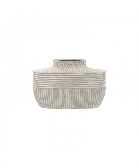 ΚΕΡΑΜΙΚΟ BAZO Fylliana FL23765 ΜΠΕΖ ΛΕΥΚΟ ΧΡΩΜΑ 23x11x15εκ