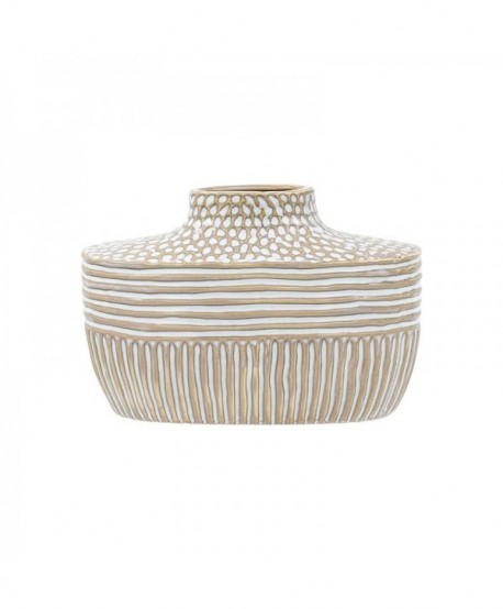 ΚΕΡΑΜΙΚΟ BAZO Fylliana FL23764 ΜΠΕΖ ΛΕΥΚΟ ΧΡΩΜΑ 31x11x20εκ