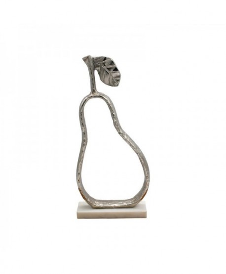 ΕΠΙΤΡΑΠΕΖΙΟ ΔΙΑΚΟΣΜΗΤΙΚΟ ΑΧΛΑΔΙ Fylliana FL24507 ΑΣΗΜΙ ΧΡΩΜΑ 15x35εκ