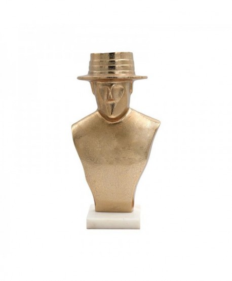 ΕΠΙΤΡΑΠΕΖΙΟ ΔΙΑΚΟΣΜΗΤΙΚΟ HATMAN Fylliana FL24574 ΧΡΥΣΟ ΧΡΩΜΑ 18x35εκ