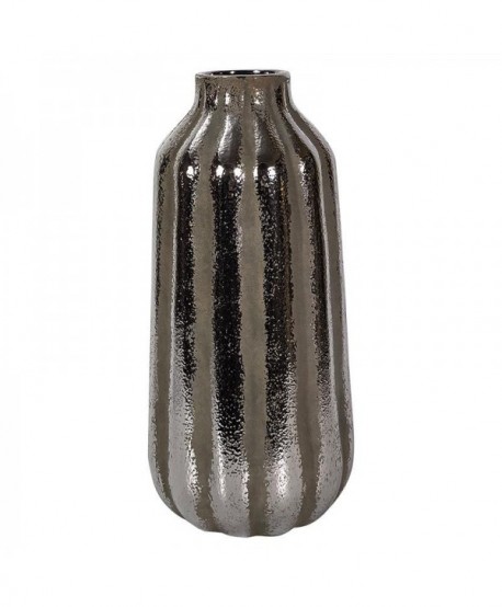 ΚΕΡΑΜΙΚΟ ΒΑΖΟ Fylliana FL134001 ΑΣΗΜΙ SAND 17x35εκ