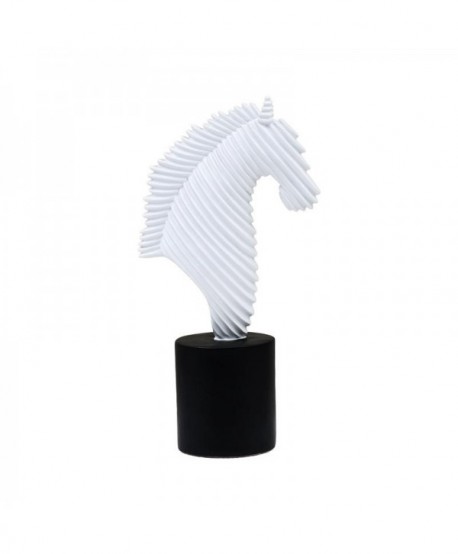 ΕΠΙΤΡΑΠΕΖΙΑ ΔΙΑΚΟΣΜΗΤΙΚΗ ΦΙΓΟΥΡΑ Horse Fylliana FL7245 ΛΕΥΚΟ ΧΡΩΜΑ 14x7x25εκ
