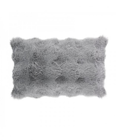 ΔΙΑΚΟΣΜΗΤΙΚΟ ΜΑΞΙΛΑΡΙ Fylliana Embrace ΓΚΡΙ ΧΡΩΜΑ 30x50x10εκ