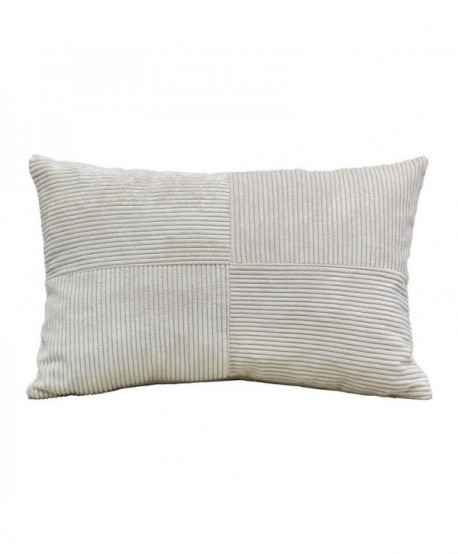 ΔΙΑΚΟΣΜΗΤΙΚΟ ΜΑΞΙΛΑΡΙ Fylliana Parallel ΜΠΕΖ ΧΡΩΜΑ 30x50x10εκ