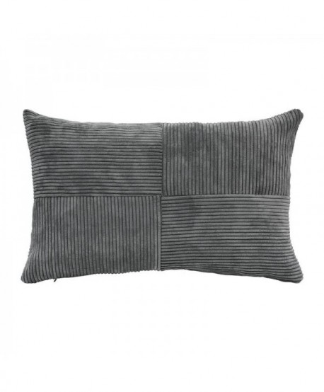 ΔΙΑΚΟΣΜΗΤΙΚΟ ΜΑΞΙΛΑΡΙ Fylliana Parallel ΣΚΟΥΡΟ ΓΚΡΙ ΧΡΩΜΑ 30x50x10εκ