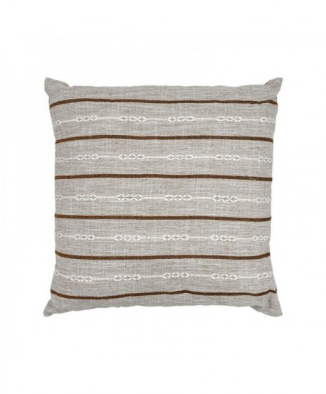 ΔΙΑΚΟΣΜΗΤΙΚΟ ΜΑΞΙΛΑΡΙ Fylliana ΜΠΕΖ ΚΑΦΕ ΡΙΓΑ 45x45εκ