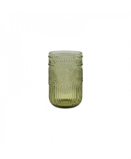 ΣΕΤ 6 ΤΕΜ ΠΟΤΗΡΙΑ Fylliana FL07 ΠΡΑΣΙΝΟ ΧΡΩΜΑ 8x13εκ