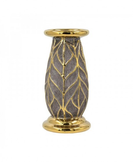 ΚΕΡΑΜΙΚΟ ΚΗΡΟΠΗΓΙΟ Fylliana FL126043 ΧΡΥΣΟ ΚΑΦΕ 10x20εκ