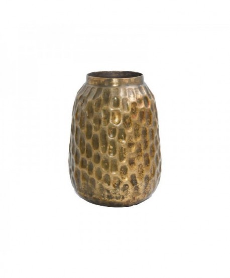 ΜΕΤΑΛΛΙΚΟ ΔΙΑΚΟΣΜΗΤΙΚΟ ΒΑΖΟ Fylliana FL1000 ΑΝΤΙΚΕ ΧΡΥΣΟ ΧΡΩΜΑ 18x22εκ