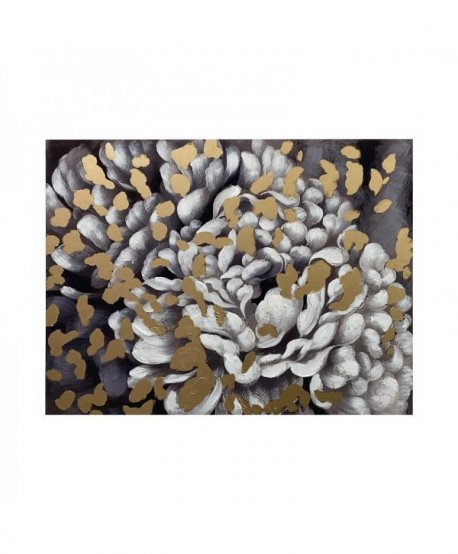 ΠΙΝΑΚΑΣ Fylliana FLOWER ΣΕ ΚΑΜΒΑ ΜΕ ΞΥΛΙΝΟ ΠΛΑΙΣΙΟ 80x2.3x60εκ