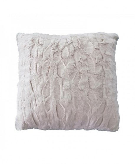 ΔΙΑΚΟΣΜΗΤΙΚΟ ΜΑΞΙΛΑΡΙ Fylliana 23111 ME MICROFIBER ΛΕΥΚΟ ΧΡΩΜΑ 45x45εκ