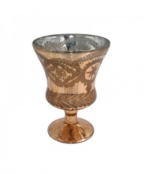 ΓΥΑΛΙΝΟ ΚΗΡΟΠΗΓΙΟ Fylliana FL8065 COPPER ΧΡΩΜΑ 15x19εκ
