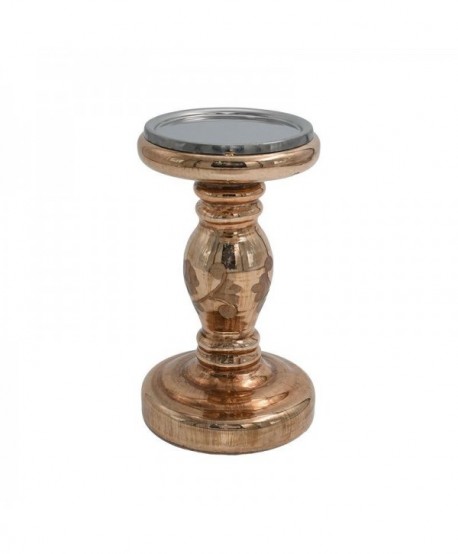 ΓΥΑΛΙΝΟ ΚΗΡΟΠΗΓΙΟ Fylliana FL16265 COPPER ΧΡΩΜΑ 10x20εκ