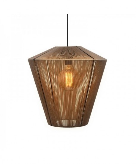 ΜΟΝΟΦΩΤΟ Fylliana Cord ΚΑΦΕ 40x40εκ E27