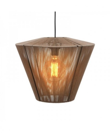 ΜΟΝΟΦΩΤΟ Fylliana Cord ΚΑΦΕ 50x35εκ Ε27