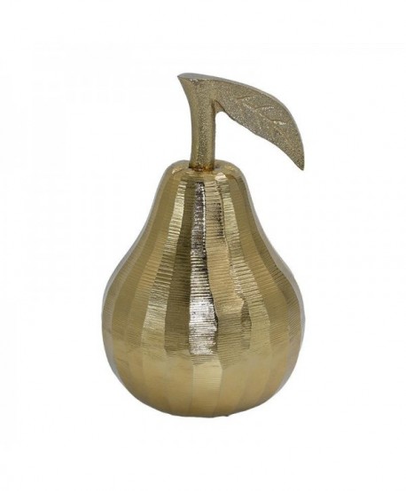 ΜΕΤΑΛΛΙΚΟ ΔΙΑΚΟΣΜΗΤΙΚΟ Fylliana Pear ΧΡΥΣΟ ΧΡΩΜΑ 11x16εκ