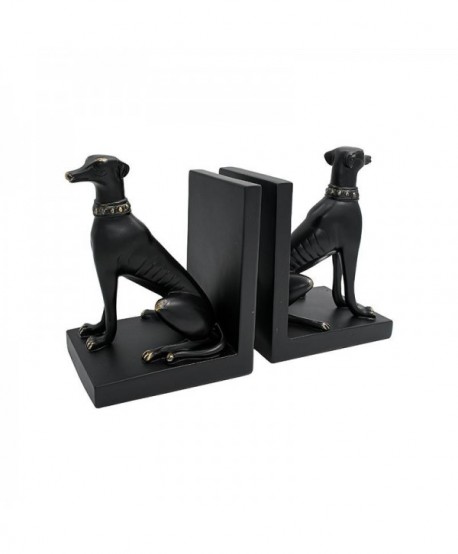 ΣΕΤ 2 ΤΕΜΑΧΙΑ ΒΙΒΛΙΟΣΤΑΤΕΣ Fylliana Dog ΜΑΥΡΟ ΧΡΩΜΑ 19x10x14εκ