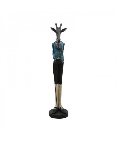 ΔΙΑΚΟΣΜΗΤΙΚΗ ΦΙΓΟΥΡΑ Fylliana Giraffe ΜΠΛΕ ΧΡΩΜΑ 27x26x118εκ