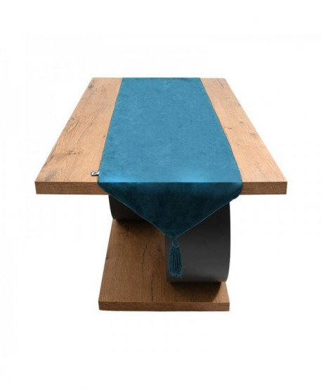 ΤΡΑΒΕΡΣΑ Fylliana Velvet ΠΡΑΣΙΝΟ ΧΡΩΜΑ 35x150εκ sls