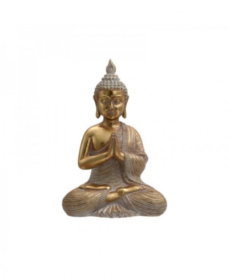 ΕΠΙΤΡΑΠΕΖΙΟ ΔΙΑΚΟΣΜΗΤΙΚΟ POLYRESIN Fylliana Buddha ΧΡΥΣΟ ΧΡΩΜΑ 17x13x27εκ