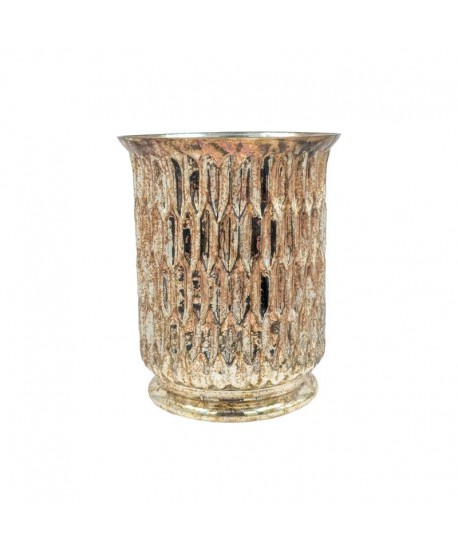 ΓΥΑΛΙΝΟ ΕΠΙΤΡΑΠΕΖΙΟ ΔΙΑΚΟΣΜΗΤΙΚΟ Fylliana FL523 COPPER ΧΡΩΜΑ 16x20εκ